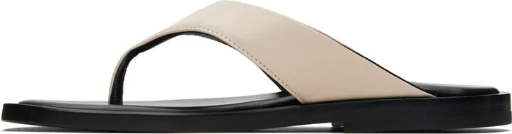 Rhude Off-White Lounge Thong Flip Flops - Image 3
