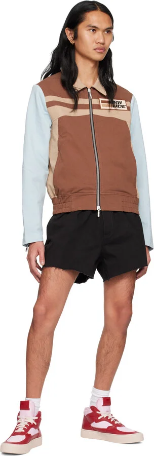 Rhude Red & White Cabriolets Sneakers - Image 5