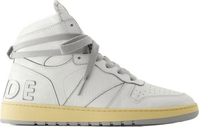 Rhude Rhecess Hi Sneakers Blanc Style