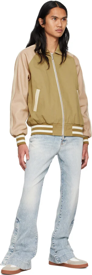 Rhude White & Gray Paneled Sneakers - Image 5