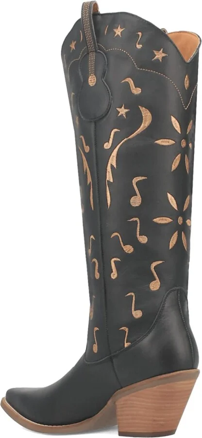 Rhymin Knee High Western Boot - Image 2