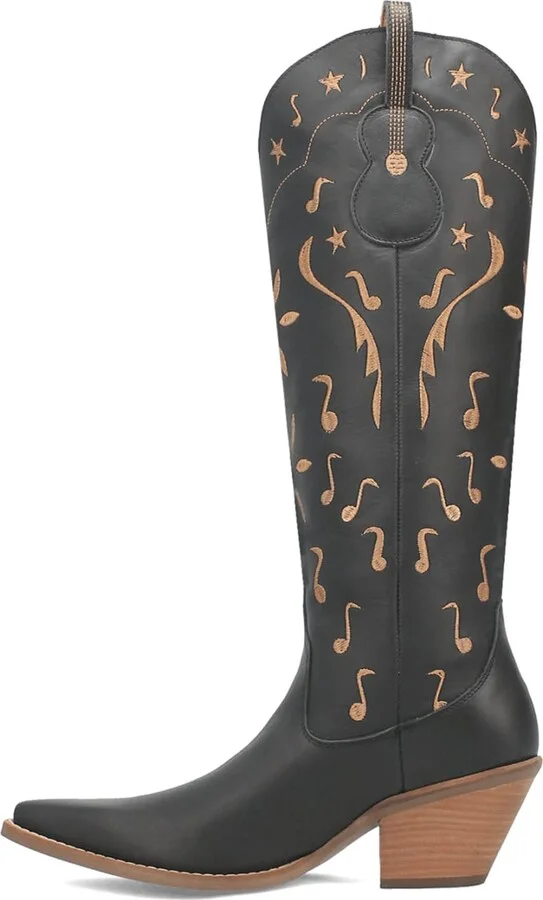 Rhymin Knee High Western Boot - Image 3