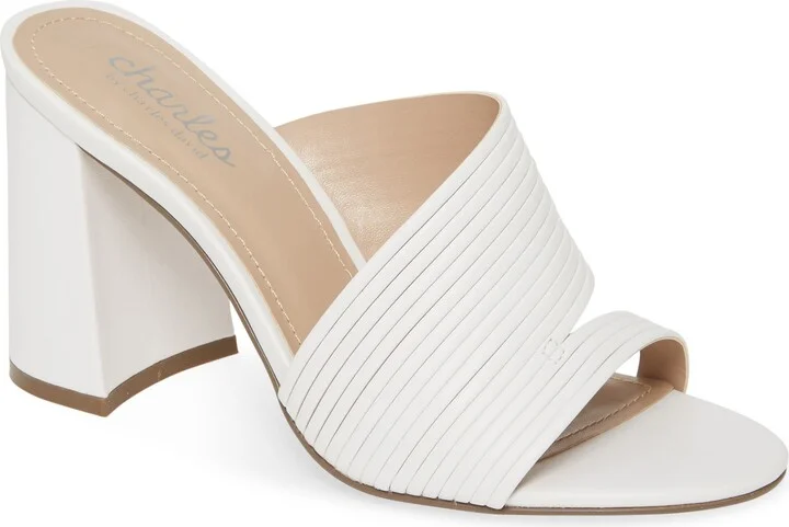 WHITE FAUX LEATHER