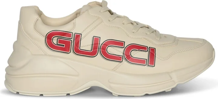 Rhyton Demetra Ivory Sneakers