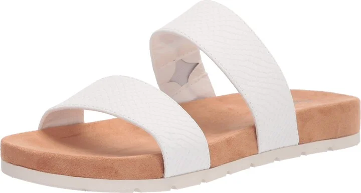 Rialto Women's Tipsy Slide Sandal White
