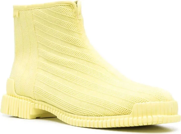 Ribbed-Knit Ankle Boots - Image 2