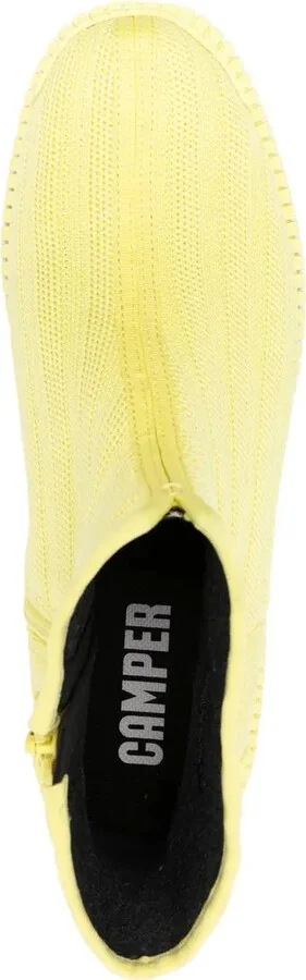 Ribbed-Knit Ankle Boots - Image 4