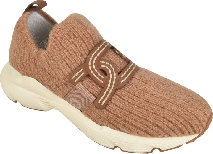 Ribbed Knit Sneakers - Image 2