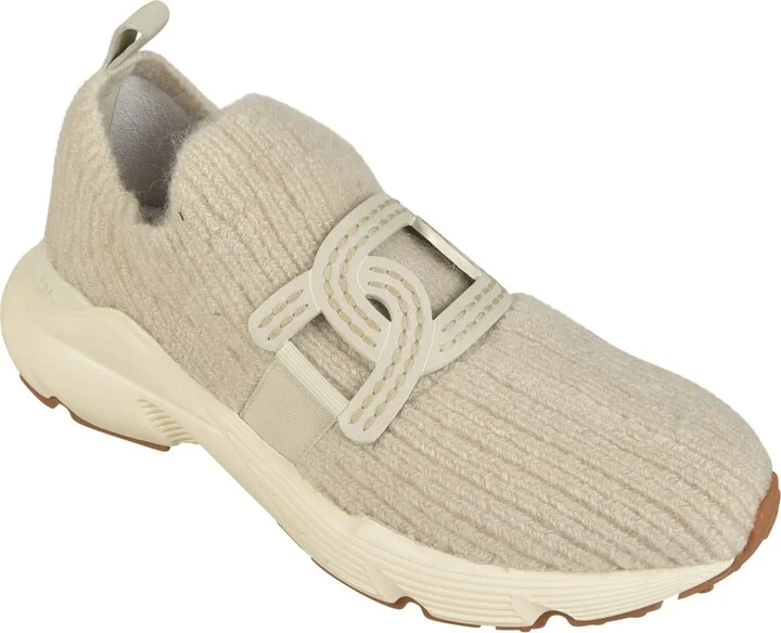 Ribbed Knit Sneakers - Image 2