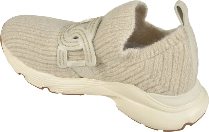Ribbed Knit Sneakers - Image 3
