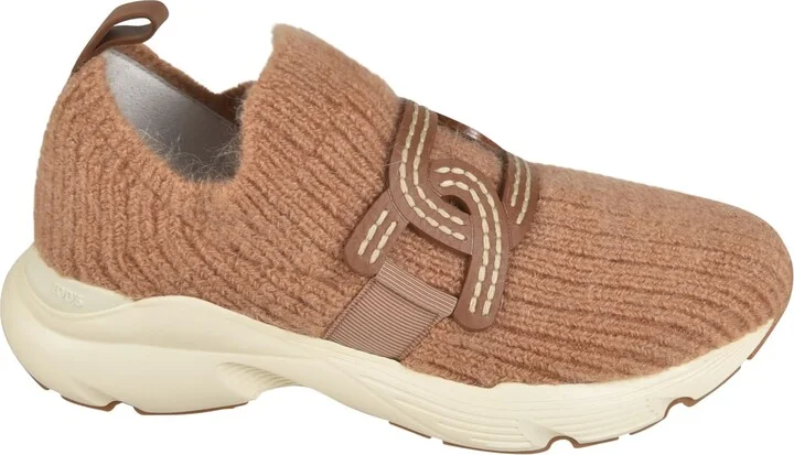 Ribbed Knit Sneakers