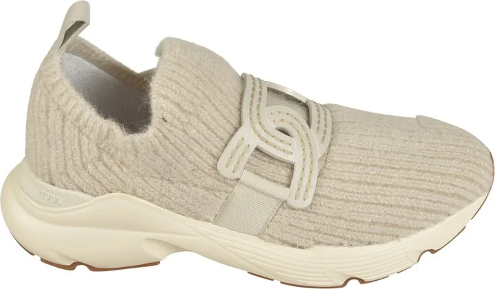Ribbed Knit Sneakers