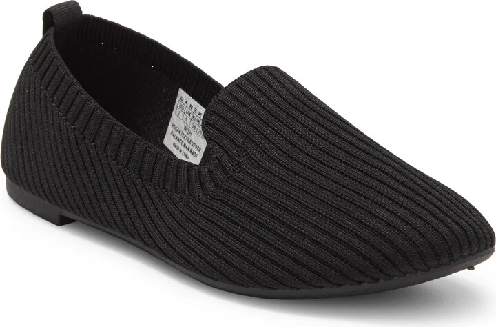 Ribbed Smoking Loafer