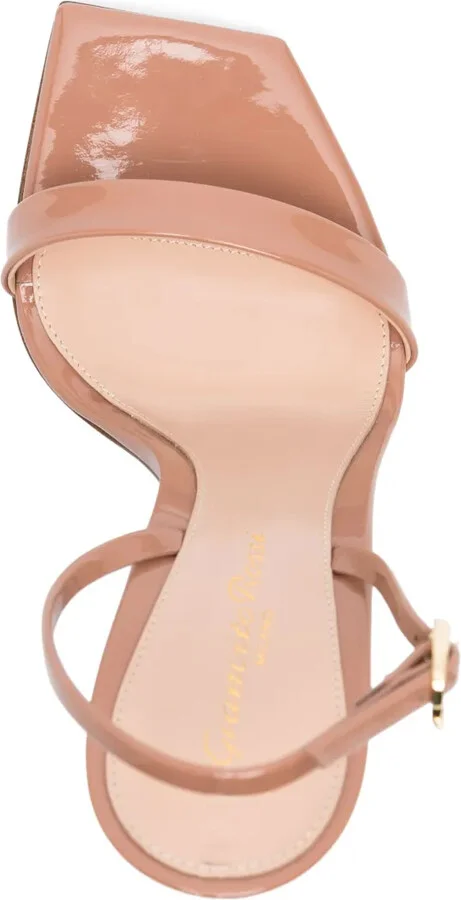Ribbon 105mm leather sandals - Image 4