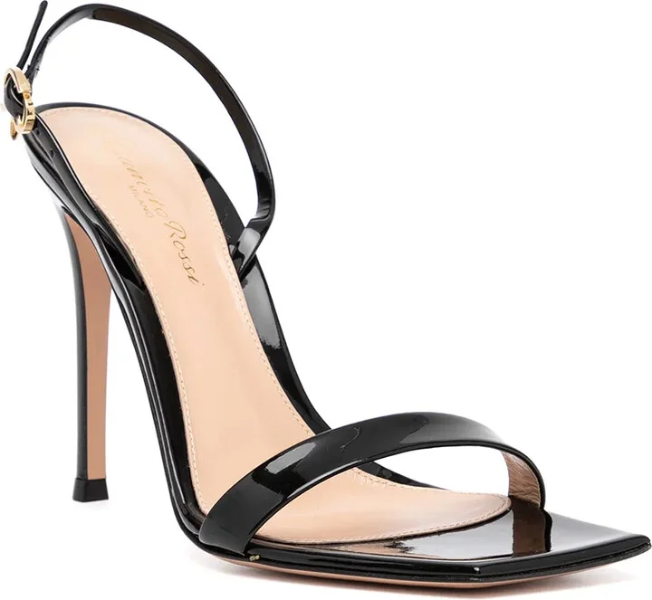 Ribbon 105mm stiletto sandals - Image 2
