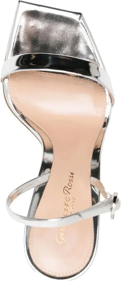Ribbon 105mm stiletto sandals - Image 4
