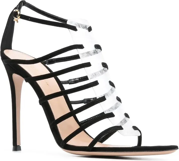Ribbon 105mm strappy sandals - Image 2