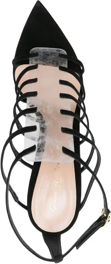 Ribbon 105mm strappy sandals - Image 4