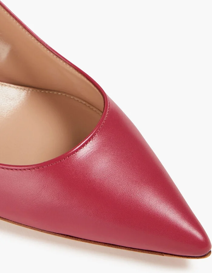 Ribbon 55 leather slingback pumps - Image 4