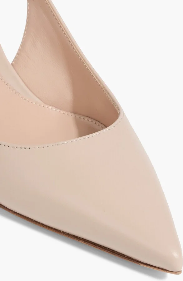 Ribbon 55 leather slingback pumps - Image 7