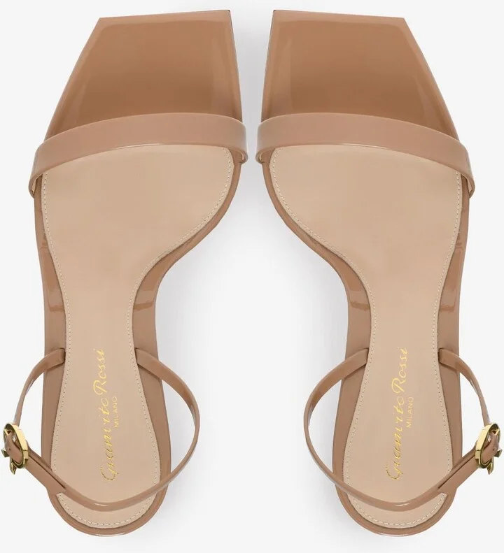 Ribbon 85 Calf Leather Sandals - Image 3