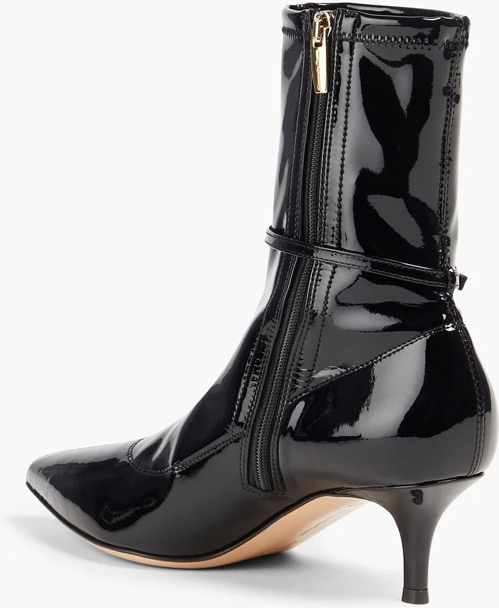 Ribbon Bootie 55 vinyl ankle boots - Image 3