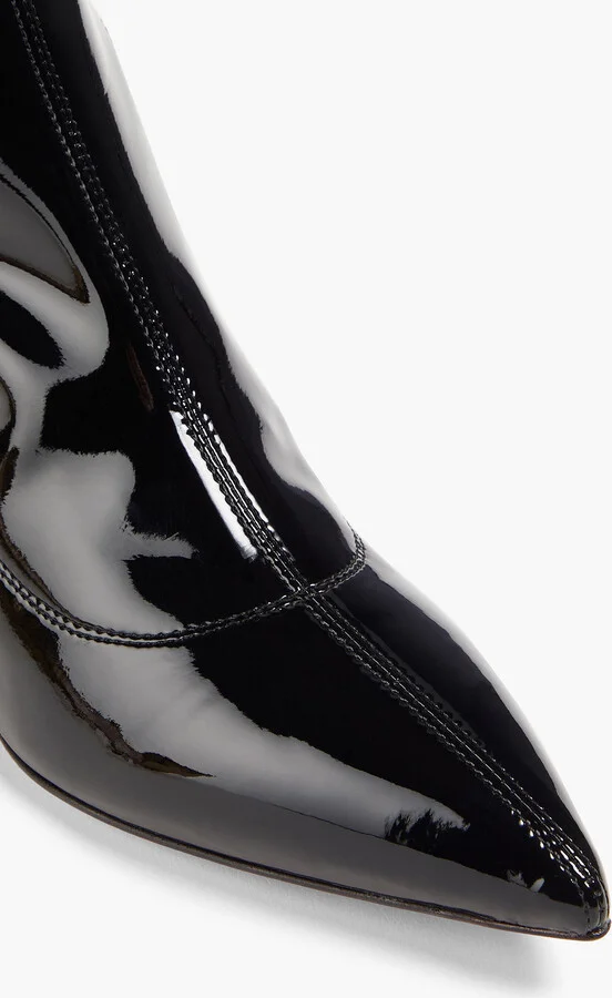 Ribbon Bootie 55 vinyl ankle boots - Image 4