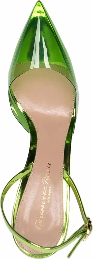 Ribbon D'Orsay 85mm transparent pumps - Image 4
