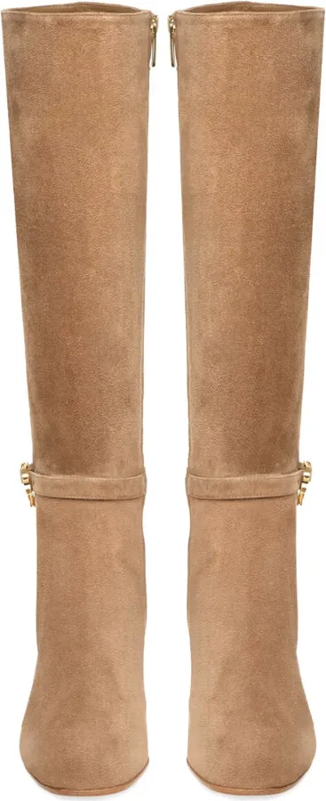 Ribbon Dumont 85mm suede boots - Image 3
