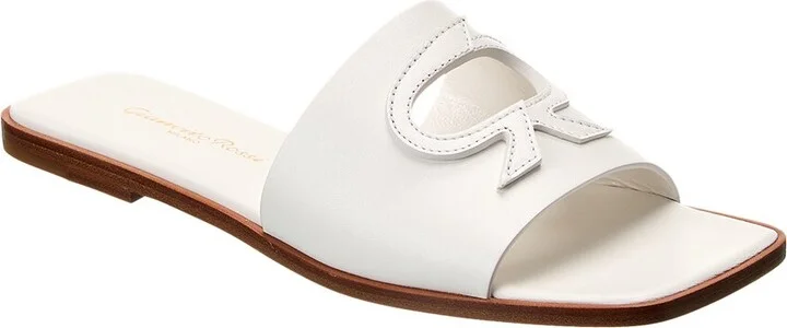 Ribbon Leather Sandal