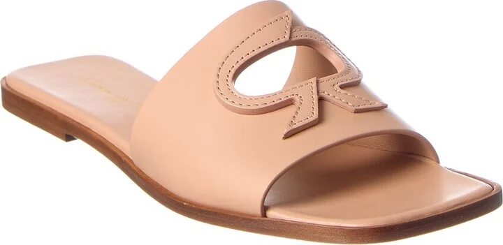 Ribbon Leather Sandal