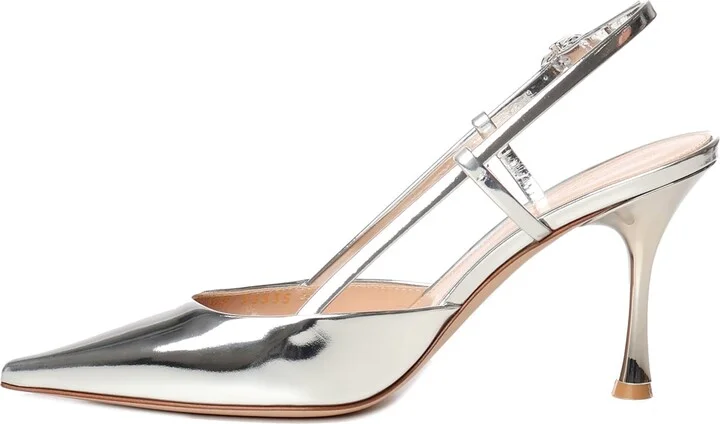 Ribbon Pumps With Back Strap - Image 4