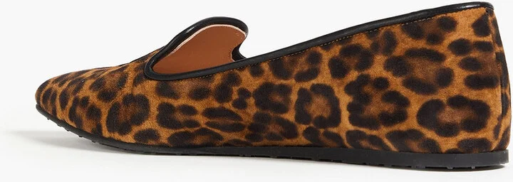 Ribbon Royale leopard-print suede loafers - Image 3