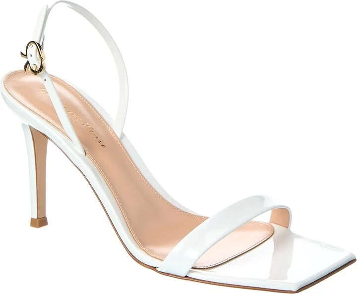 Ribbon Stiletto 85 Patent Sandal