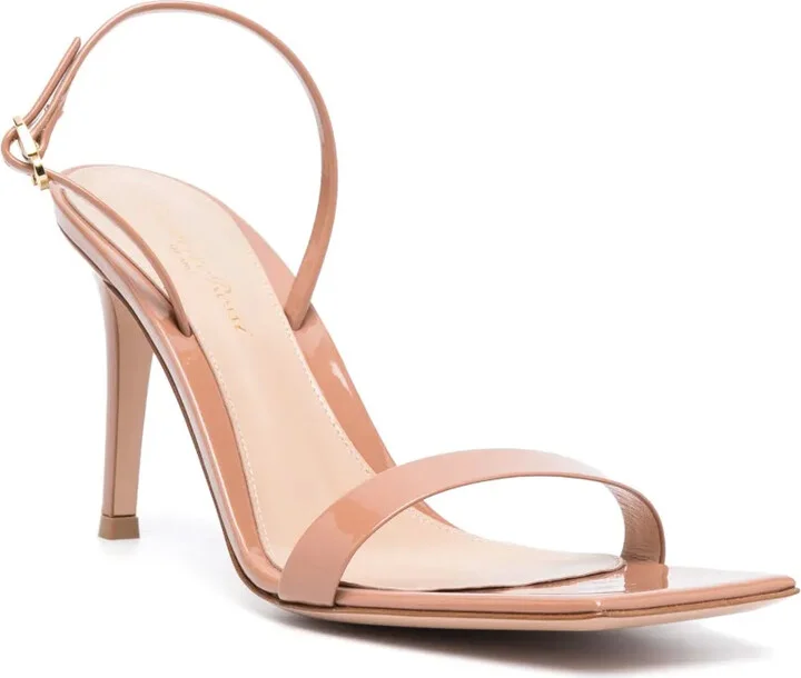 Ribbon Stiletto 85mm leather sandals - Image 2