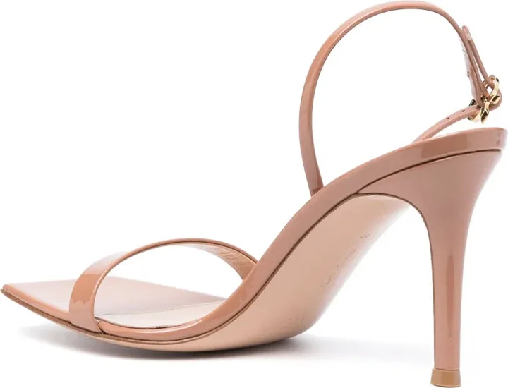 Ribbon Stiletto 85mm leather sandals - Image 3