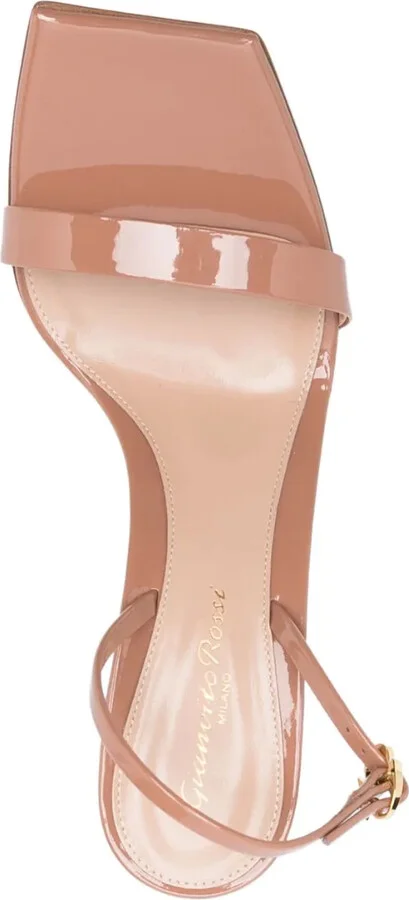 Ribbon Stiletto 85mm leather sandals - Image 4