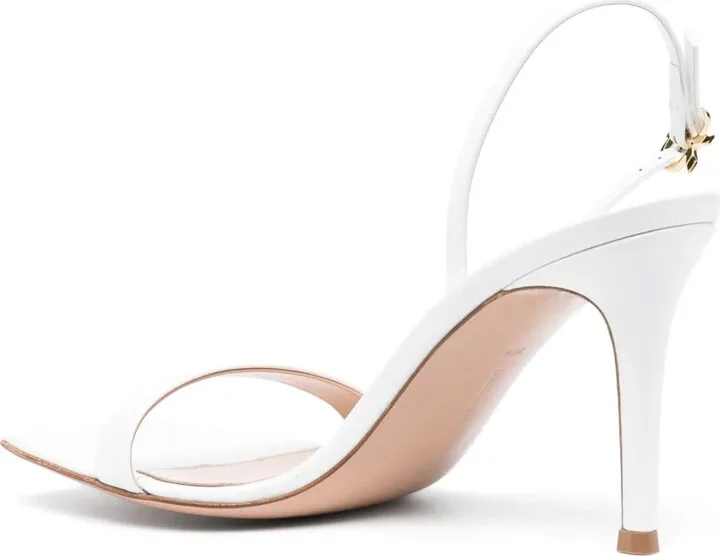 Ribbon Stiletto 85mm leather sandals - Image 3
