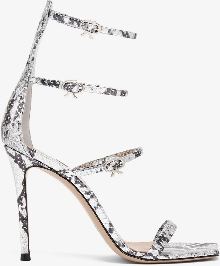 Ribbon Uptown 105 Leather Sandals