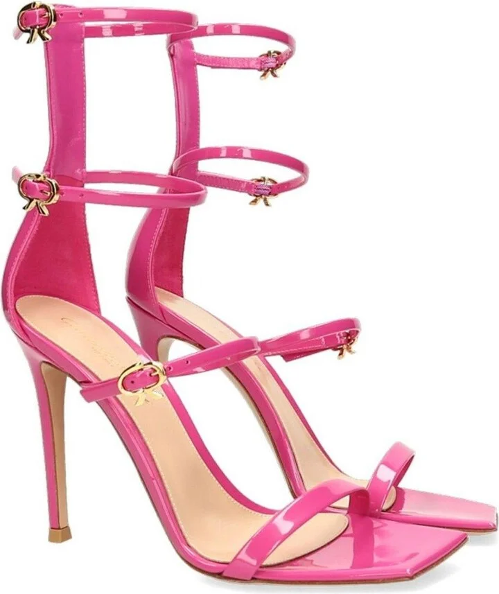 Ribbon Uptown Heeled Sandals - Image 4