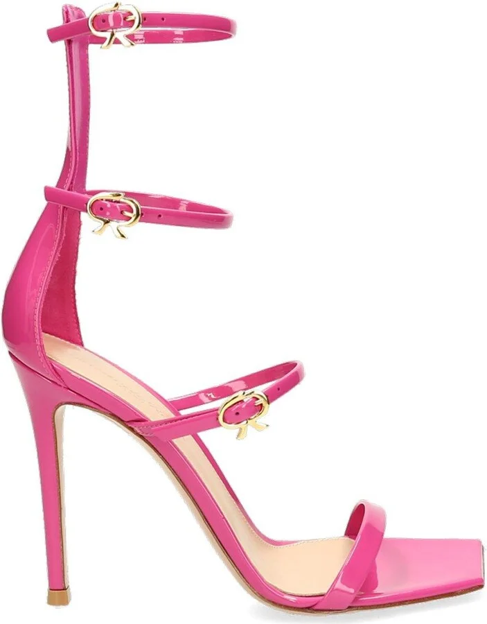 Ribbon Uptown Heeled Sandals
