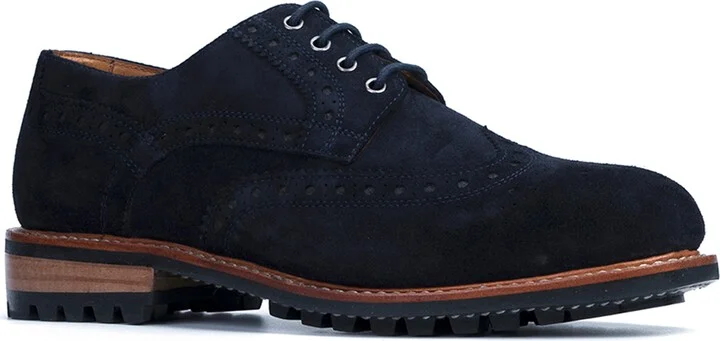 NAVY BLUE SUEDE