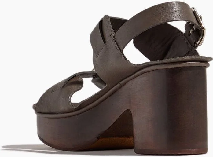Richi Sandal Clog in Taupe - Image 3