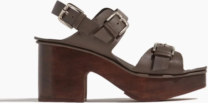 Richi Sandal Clog in Taupe