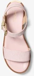 Richie Signature Logo Platform Espadrille Sandal - Image 4