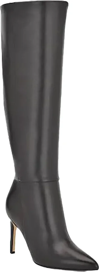 Richy Womens Leather Dressy Knee-High Boots