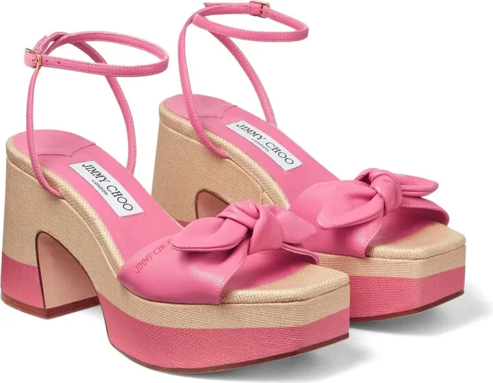 Ricia 95mm platform leather sandals - Image 2