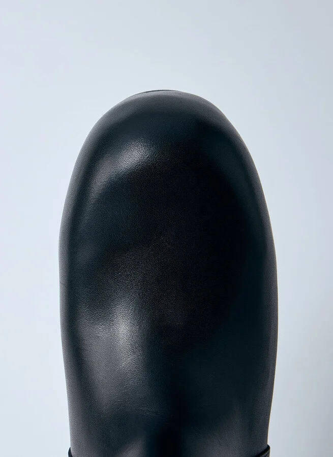Rick Owens Bauhaus Ballast Boots - Man Boots Black Eu - 45 - Image 6