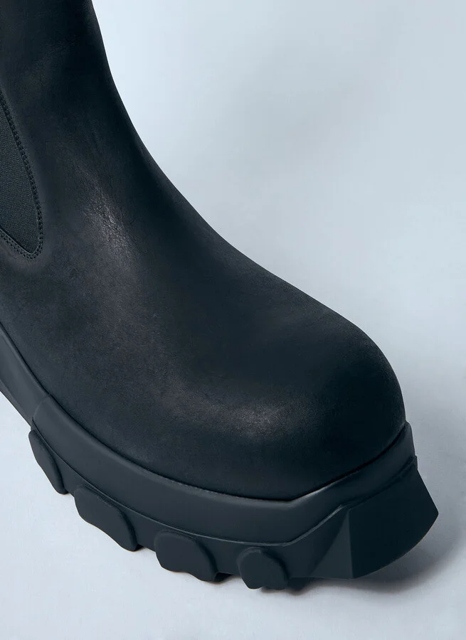 Rick Owens Beatle Bozo Tractor Boots - Man Boots Black Eu - 42 - Image 3