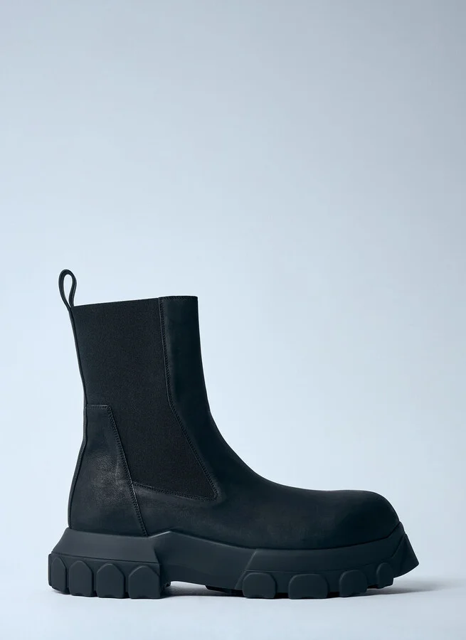 Rick Owens Beatle Bozo Tractor Boots - Man Boots Black Eu - 42